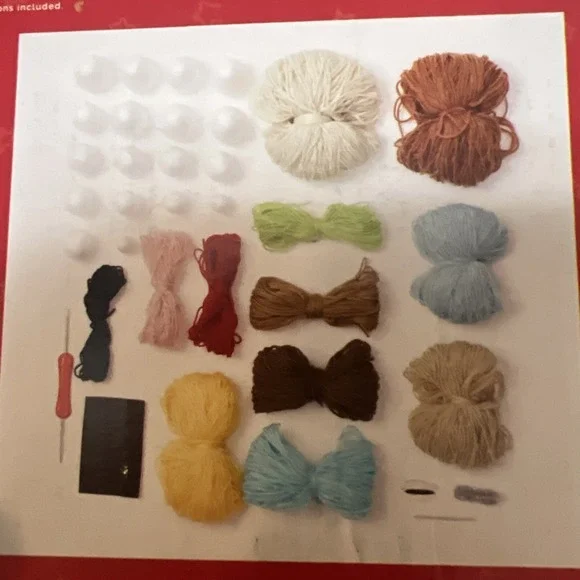 Nativity Crochet Kit Docrafts Simply Make Wool Felt Makes 9 Figures New Open Box - Picture 4 of 5